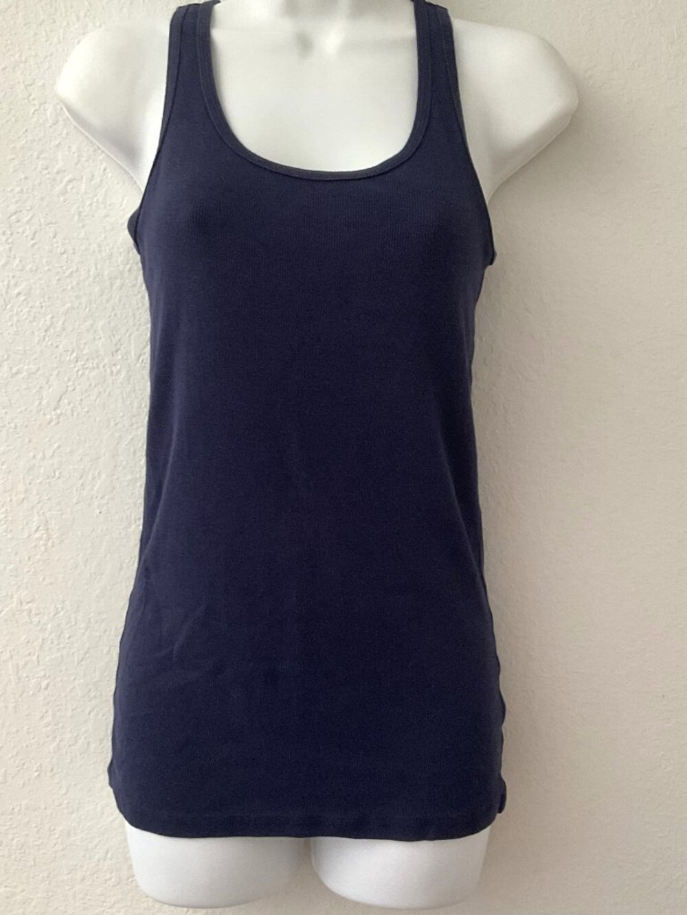 MUST HAVE BLUE RIBBED TANK TOPS BUNDLE (SET OF 2) - SIZE L 12-14 - Picture 7 of 16